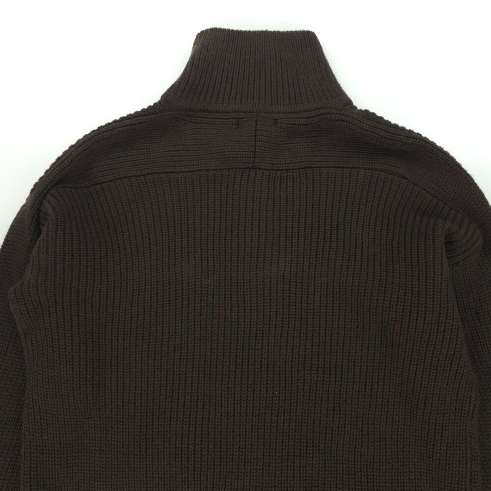 NEW Quince Australian Merino Wool Half Zip Sweater Coffee Bean Brown Minimal - Picture 10 of 13